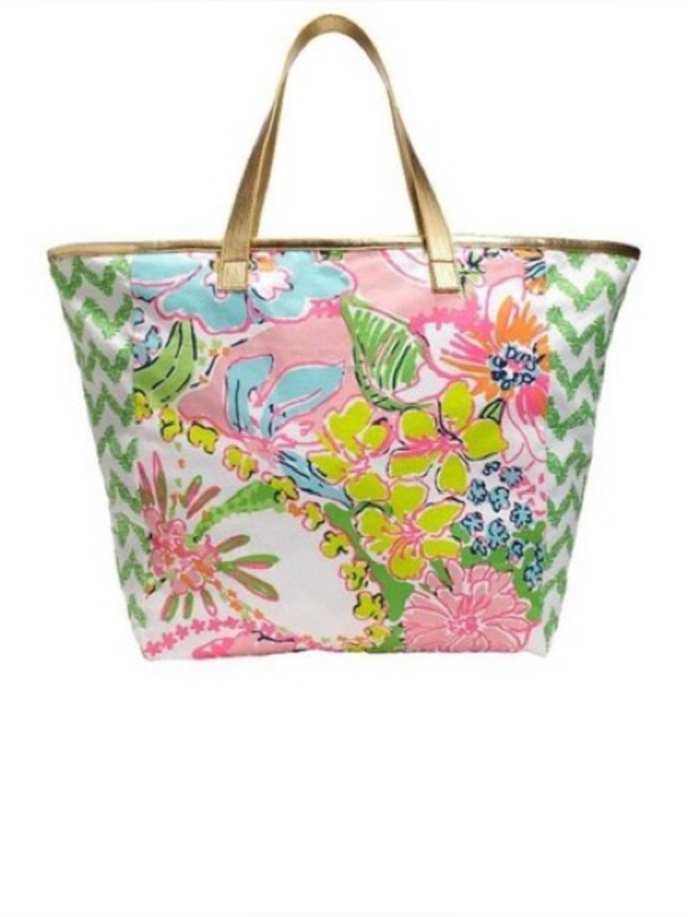 Lily Pulitzer for target nosey posey floral print large tote bag floral print